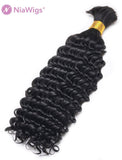 Bulk Hair Extension For Braiding Deep Curly(WITH ONE FREE PULLING NEEDLE)