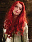 DC Aquaman Mera Inspired Remy Human Hair Wigs Wavy Lace Front Instock Wigs