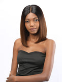 Tina Remy Hair 12 Inches Lace Front Wig Ombre 1B/4