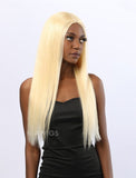 Yolanda Remy Hair 20 Inches Lace Front Wig #613 Honey Blonde