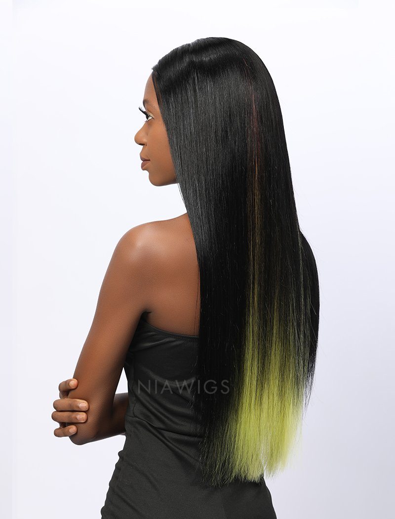 Shanice Remy Hair 20 Inches Lace Front Wig Balayage