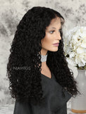 Loose Curly Brazilian Human Hair Glueless Full Stretchable Wigs