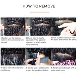 Clearance I Tip Human Hair Extensions Micro Links Kinky Straight