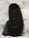 Best Selling Natural Wavy Human Hair Glueless Full Stretchable Wigs With Baby Hair