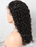 Natural Wave Human Hair Glueless Full Stretchable Wigs Free Parting With Baby Hair