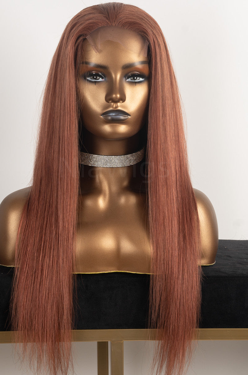 4x4 inch lace closure wig front view realistic hairline