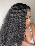 2025 Best Selling Curly Human Hair Lace Front Wigs With Natural Hairline
