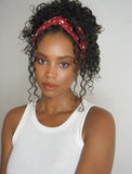 Headband Wig Curly Human Hair Wigs (WITH FREE TRENDY HEADBAND)