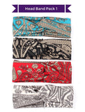 Women Headband Fashion Flower Turban Vintage Cross Knot Elastic Hairbands Face Wash Hair Band Girls Hair Accessories Hairband