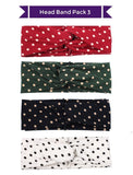 Women Headband Fashion Flower Turban Vintage Cross Knot Elastic Hairbands Face Wash Hair Band Girls Hair Accessories Hairband