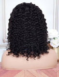 Headband Wig 2025 Fashion Curly Human Hair Wigs (WITH FREE TRENDY HEADBAND)