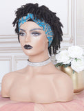 Headband Wig Kinky Curls Human Hair Wigs (WITH FREE TRENDY HEADBAND)