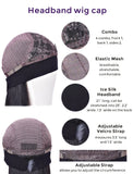 2025 Best Selling Headband Wig Curly Human Hair Wigs (WITH FREE TRENDY HEADBAND)