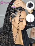 I Tip Human Hair Extensions Micro Links Curly(WITH FREE BEADS,LOOP THREADER)