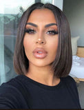 Short Bob Human Hair U Part Wig Bob Uparting Wigs