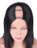 Bob Straight U Part Wig Short Bob Human Hair Uparting Wigs