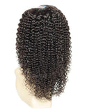 Kinky Curly U Part Human Hair Wigs With Middle Part Opening