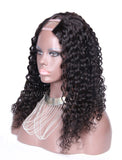 2025 New Arrival Loose Curly U Part Human Hair Wigs