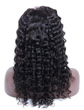 Curly U Part Human Hair Wig Natural Black Upart Wigs