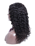Curly U Part Human Hair Wig Natural Black Upart Wigs